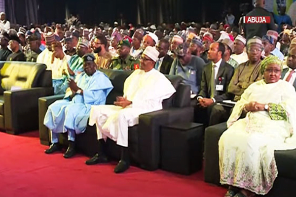 Tinubu, Buhari, book launch, Ex- president
