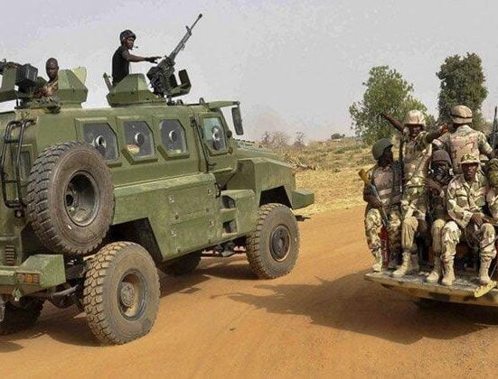 Nigerian army, troops