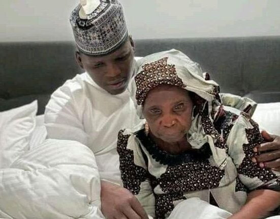 Rarara and his mother, Freedom