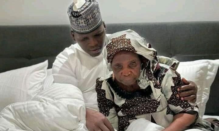 Rarara and his mother, Freedom