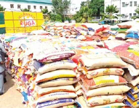 Seized, rice, Nigeria, NCS