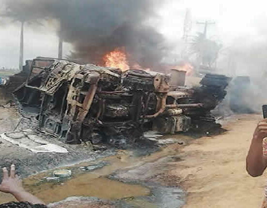 Tanker, Fire , Accident, Kwara